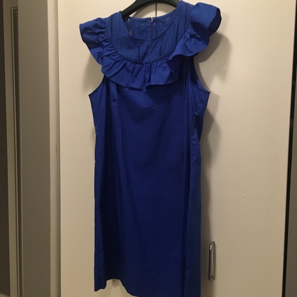 J.Crew Ruffle Neck Dress - Picture 6 of 6